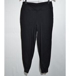 CZY Yoga Butterluxe High Waisted Black Joggers Size Medium